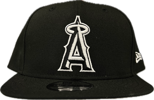 Anaheim Angels Black New Era Snapback